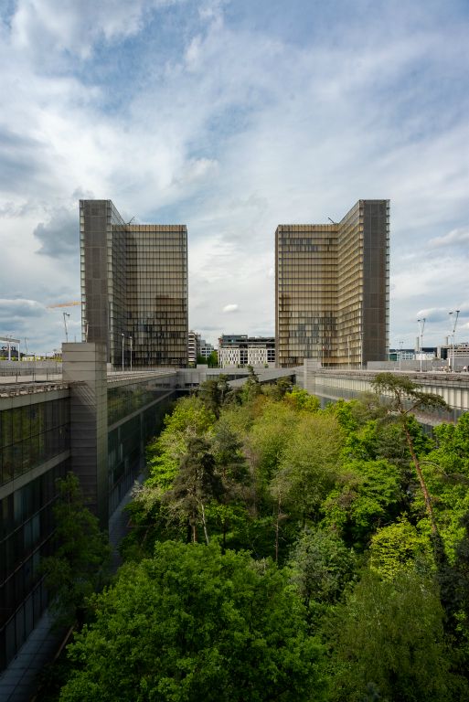 Vue sur une partie de la Bibliothèque François Mitterand